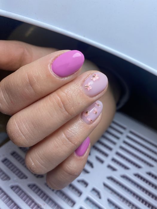 Manicre pedicure hybrydowy żelowy