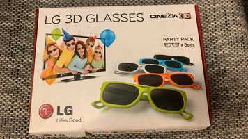 Okulary 3D LG. Do telewizorów LG oraz Samsung i innych 3D