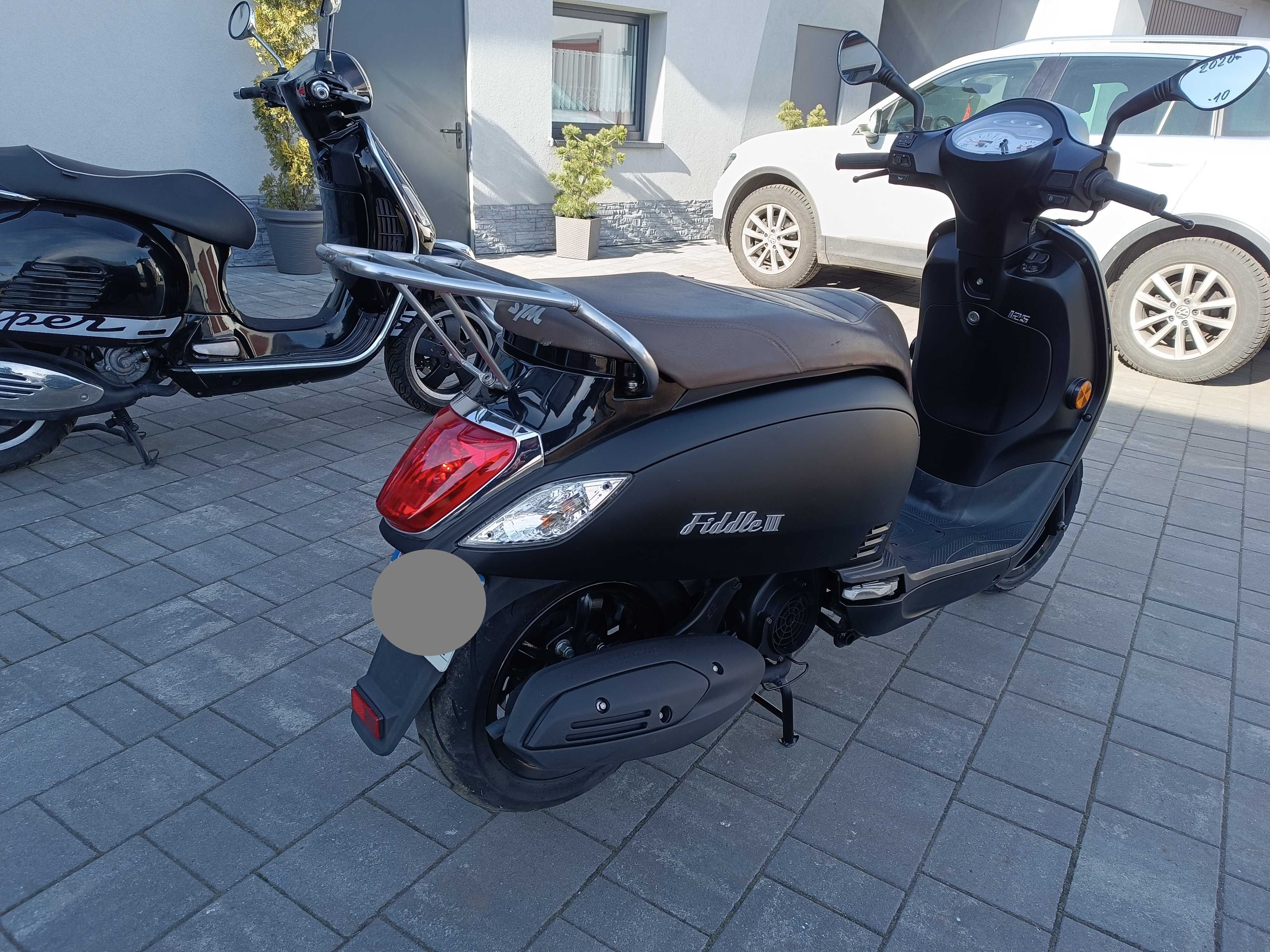 SYM Fiddle III 3 125 ++DEMARMOTO++ 20r. retro vespa skuter prawko B
