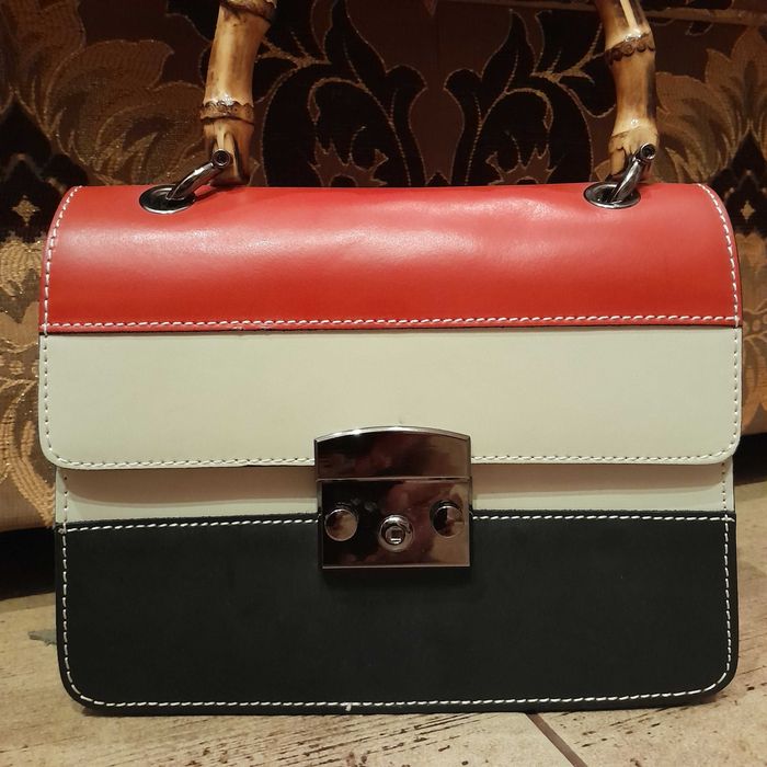 Сумка Genuine Leather жіноча форматна крос боді з натуральної шкіри
