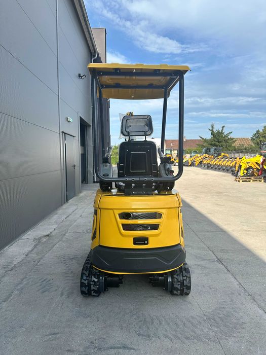 NOWA minikoparka Interbauer IB10JU 1100kg RAMIĘ SKRĘTNE JOYSTICKi