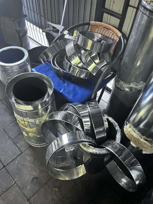 Продам труби нержавійку димаря