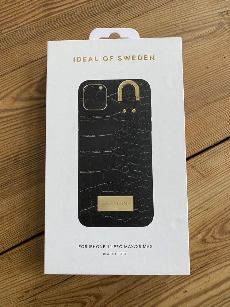 Etui Iphone 11 pro max / xs max Ideal of Sweden black croco