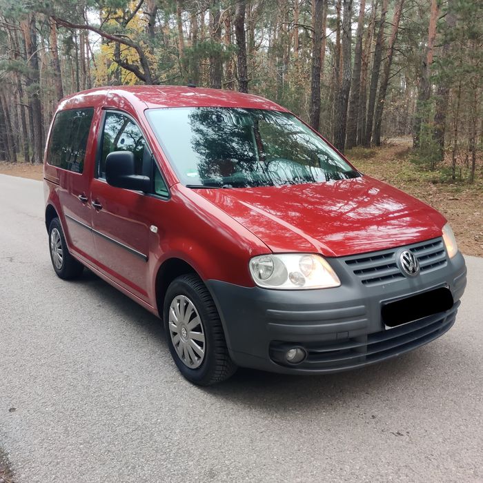 Volkswagen Caddy 1.9TDI Hak  Klimatyzacja ! Bez Korozji !