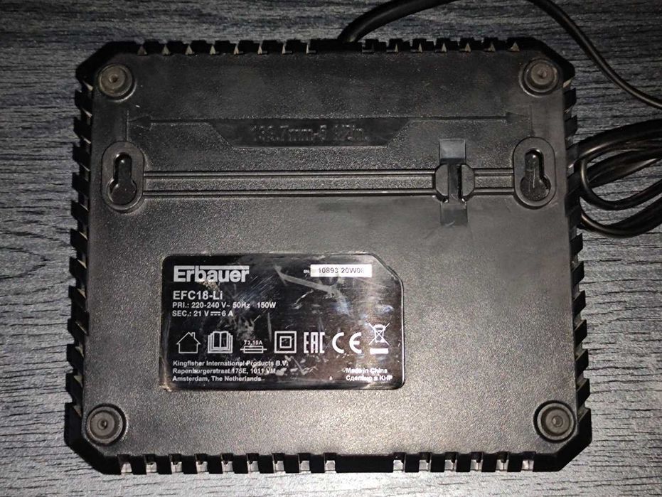 Erbauer szybka ładowarka 6A do akumulatorów serii EXT (EFC18-Li)