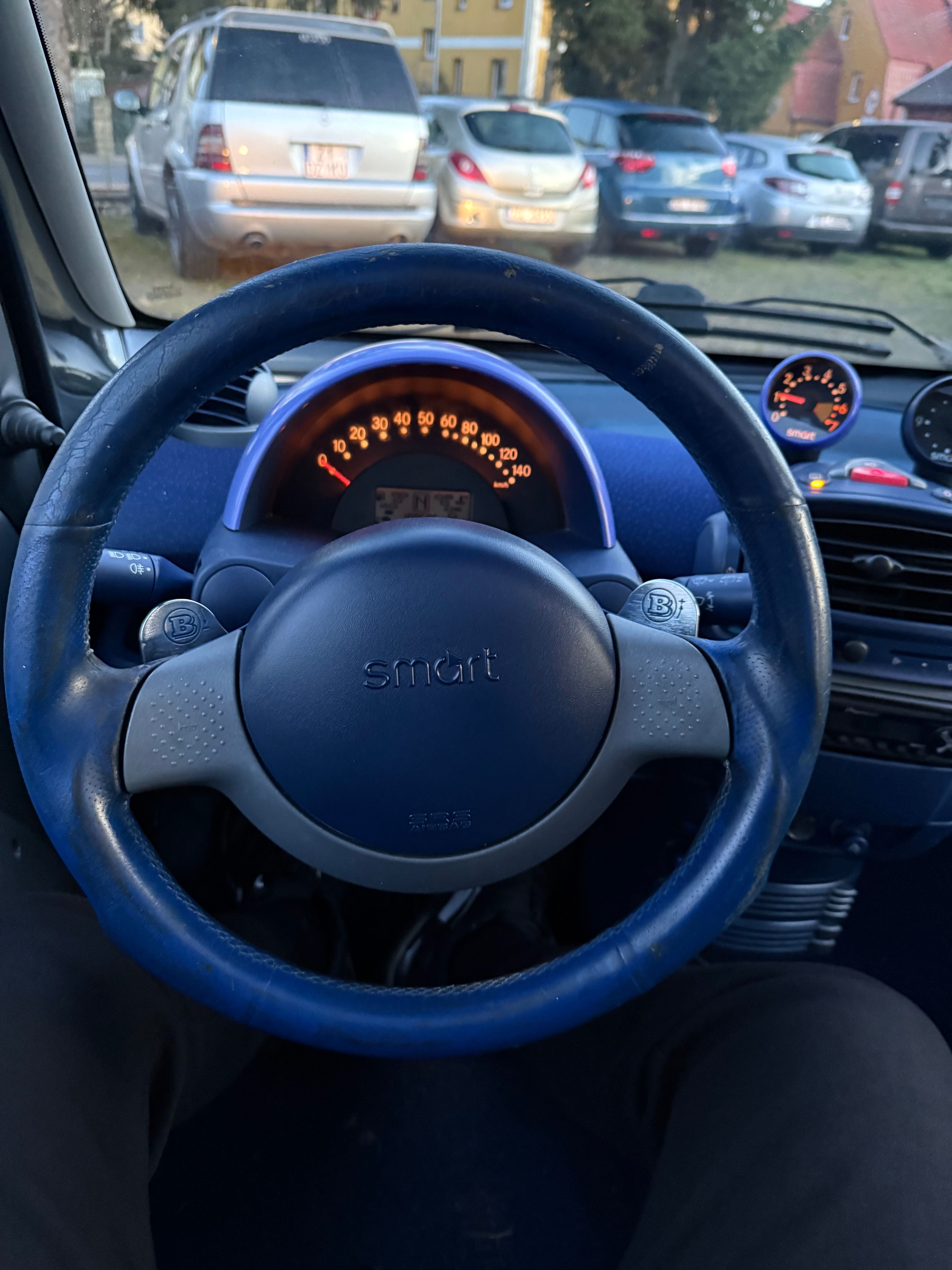 Smart Fortwo Brabus oryginał 70PS klima/skory/panorama