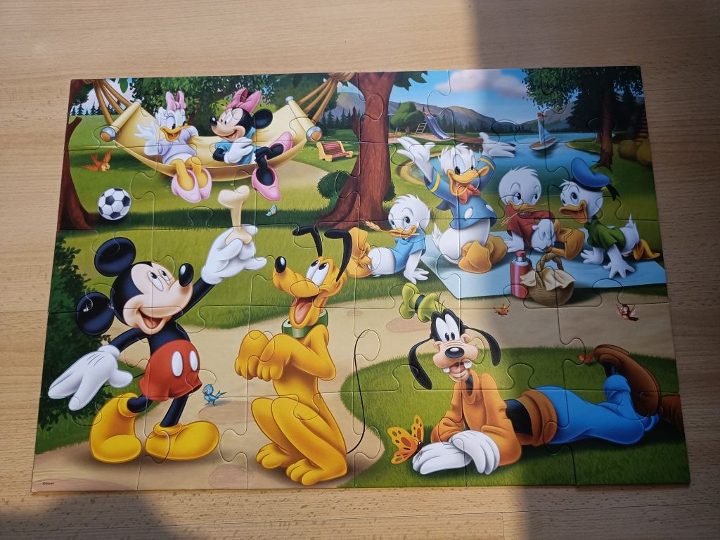 Puzzle Mickey mouse 2w1