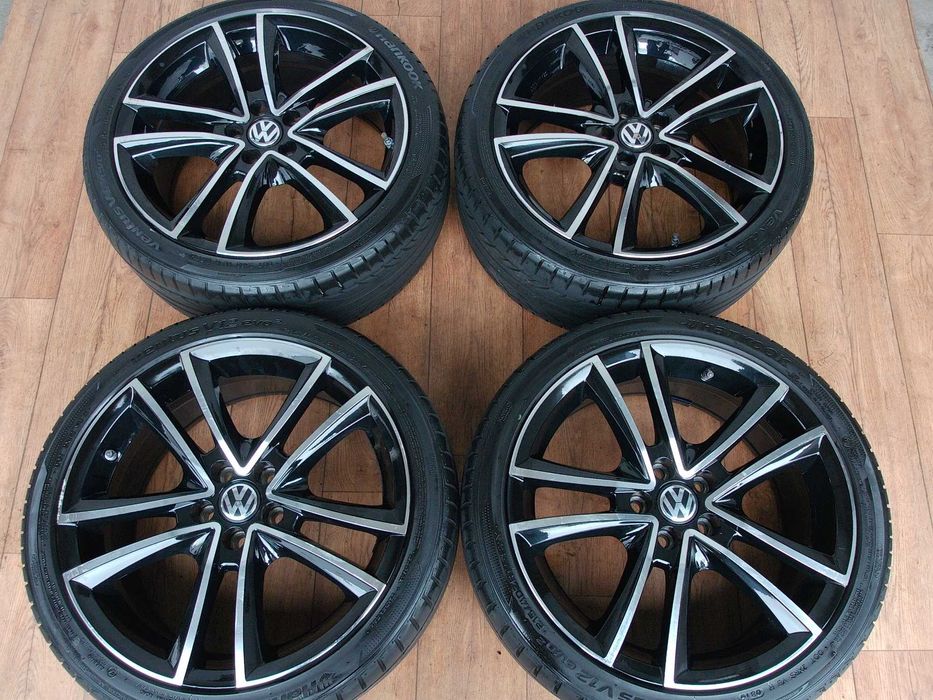 Koła Vw Skoda Seat 17 5x100 ET38 Hankook 215/40ZR17