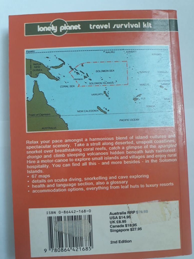 Solomon Islands, Lonely Planet - Informator turyst. David Harcombe