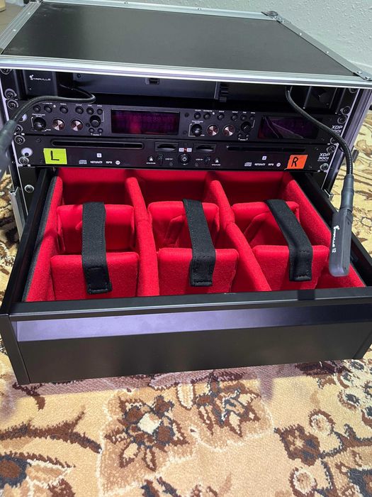 Odtwarzacz DJ podwójny CD MP3 USB SD Omnitronic XDP-3001 rack 6u