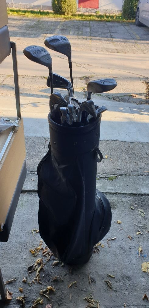 Kije golfowe plus torba