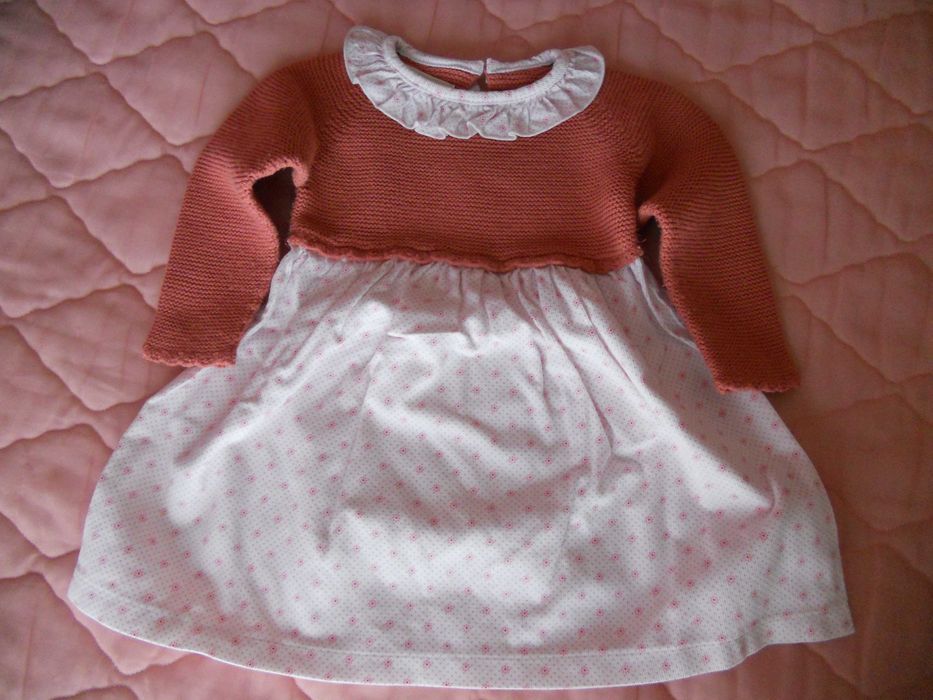 Vestidos quentinhos - 12m