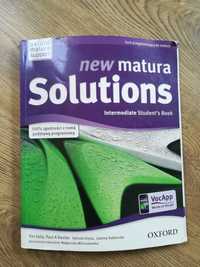 New matura Solutions Intermediate student's book-podręcznik do j. ang.
