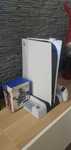 PS5 NA GWARANCJI DO  23.03.25R 7 gier 2 pady podstawka