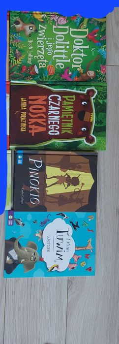 Lektury szkolne klas 1-3, , doktor dolittle, pinokio