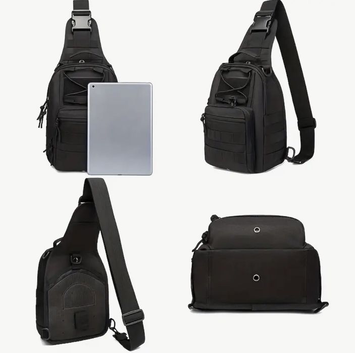 Чоловічий тактичний рюкзак. Система MOLLE/PALS