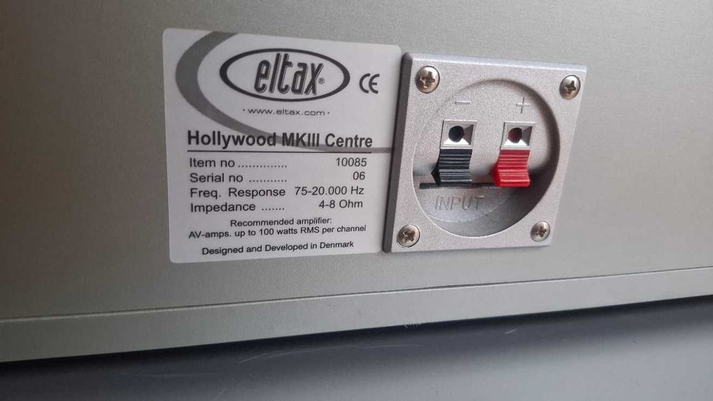 Kino domowe Eltax hollywood mk3 z wzmacniaczem PANASONIC SA-HR45