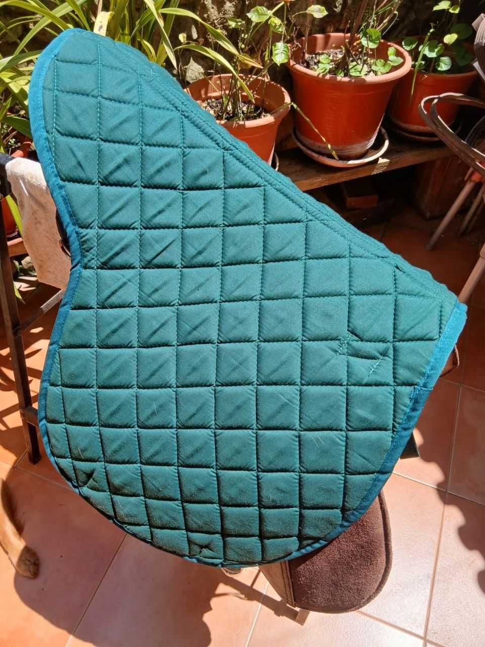 Conjunto de equipamento de equitação completo novo