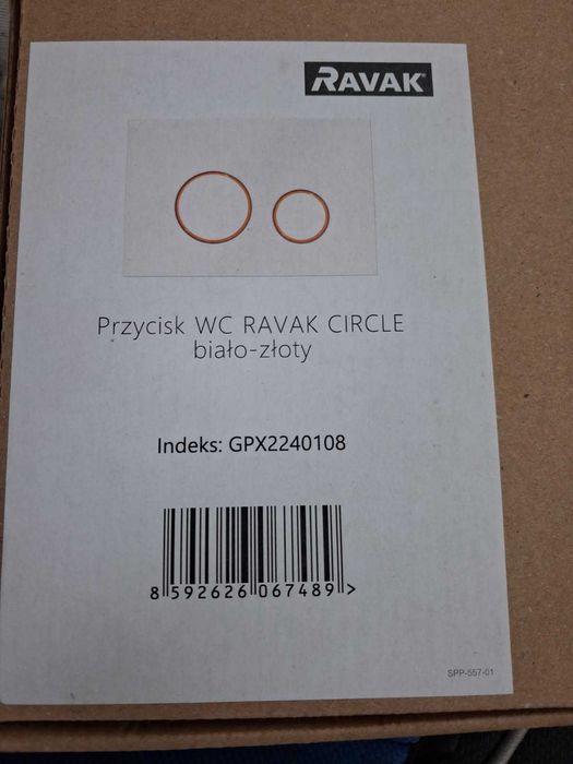 Przycisk WC spłuczka
