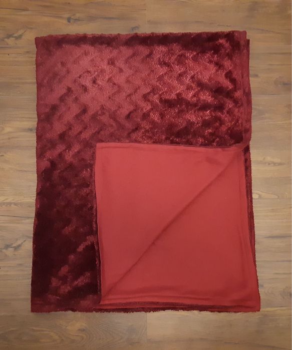 Теплый  плед с подкладкой