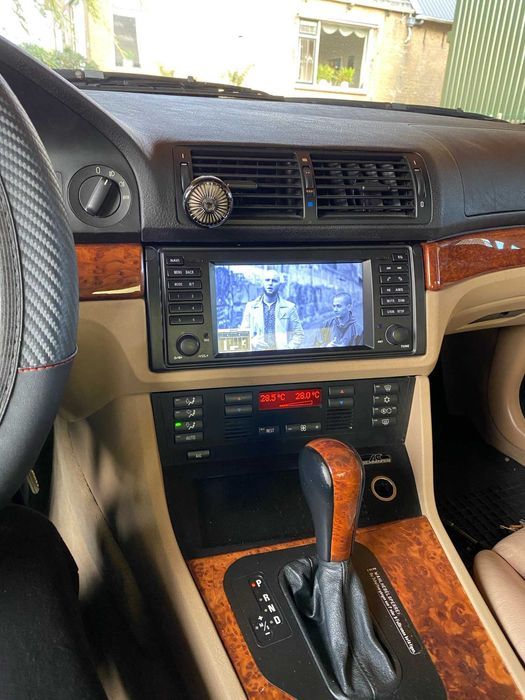 Radio 2din Android 12 BMW E39 X5 wifi Bluetooth gps PROM