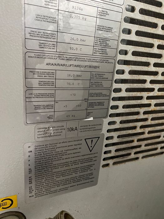 sprężarka śrubowa kaeser as36 osuszacz ziębniczy Dry energy hybrid