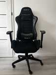 Fotel gamingowy biurowy czarny huzaro force 6.0