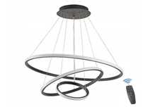 KSIBNW Nowoczesny Żyrandol LED 3 Pierścienie 45W