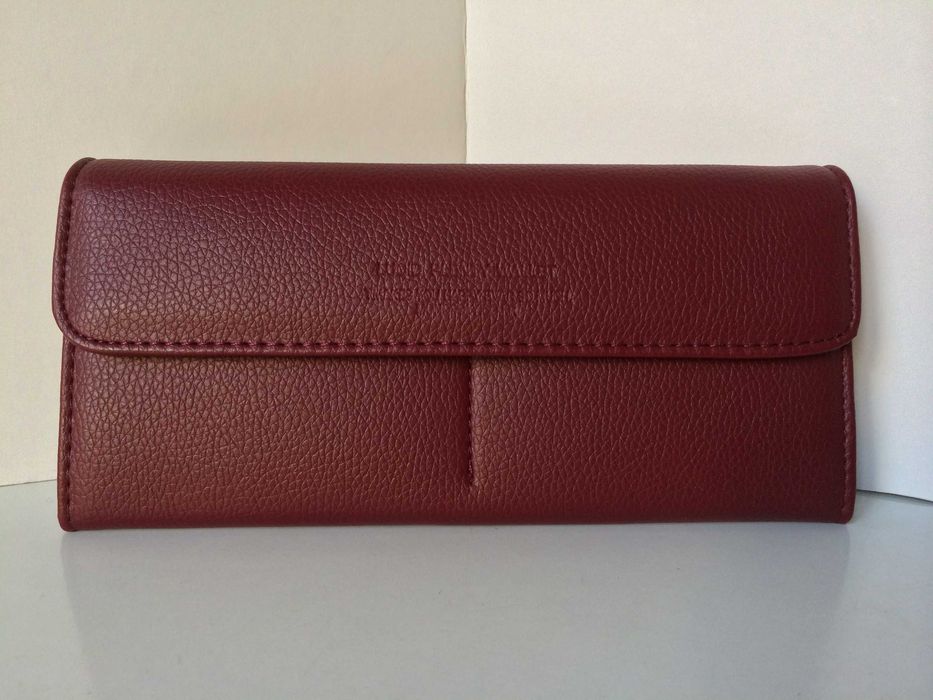 Carteira de couro sintético