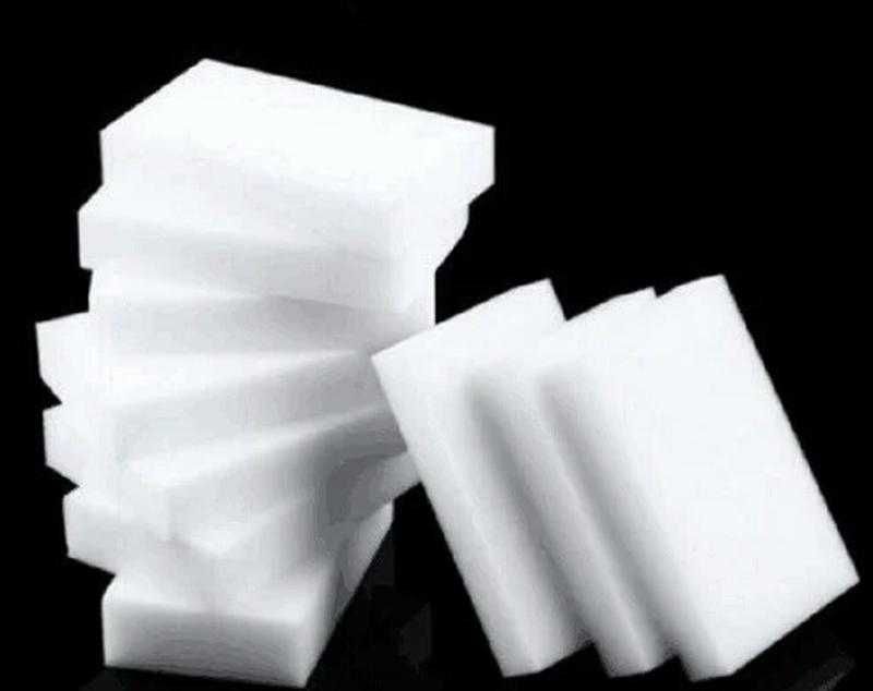 Білі меламінові губки 10х6х2 см Щільність висока!
