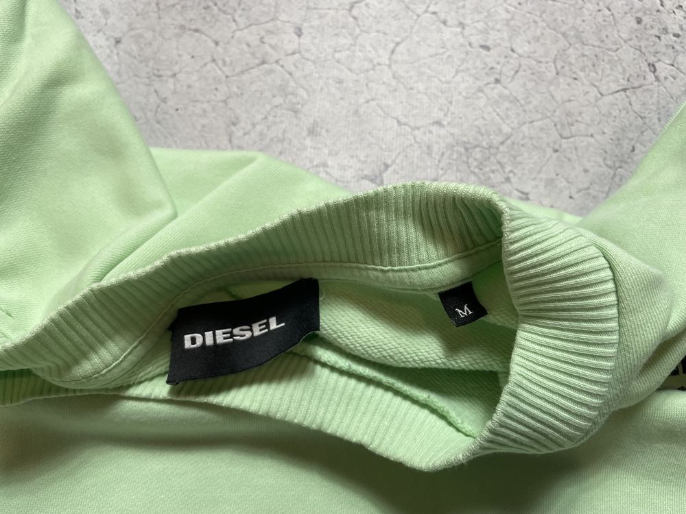 Кофта Свитшот Diesel С Большим Логотипом,Оригинал,Идеал,M-L