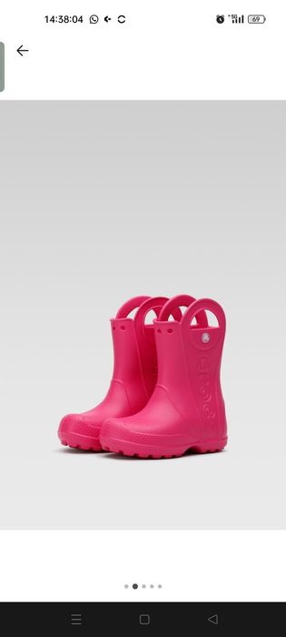 Kalosze crocs 33-34