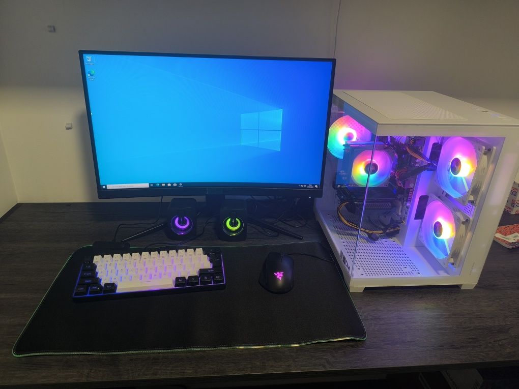 PC 3050RTX + Ecrã curvo+ Teclado entre outros