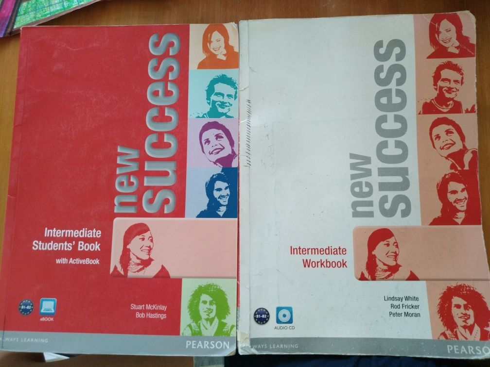 Комплект New Success Intermediate Students и Workbook B1-B2