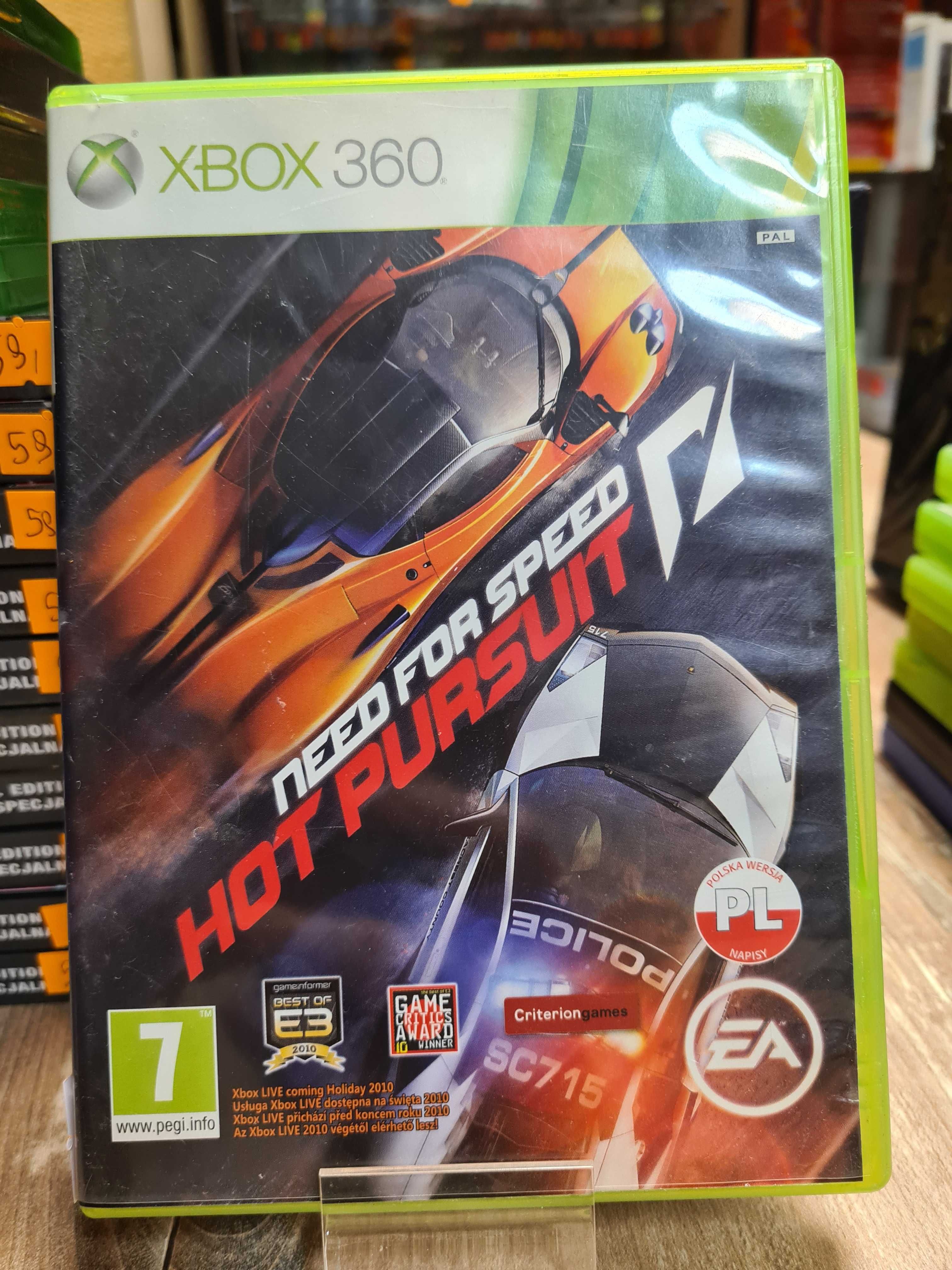 Need For Speed: Hot Pursuit XBOX 360,  Sklep Wysyłka Wymiana