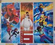 Puzzle completo 100 peças Big hero 6 disney