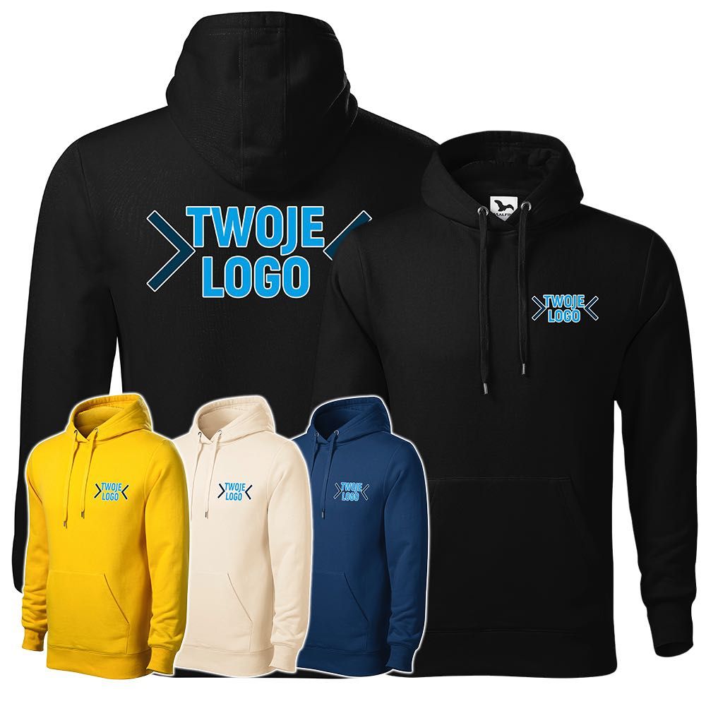 Bluza z własnym nadrukiem / logo Malfini Cape męska
