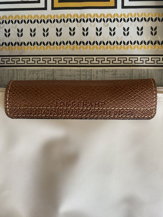 Mala longchamp branca