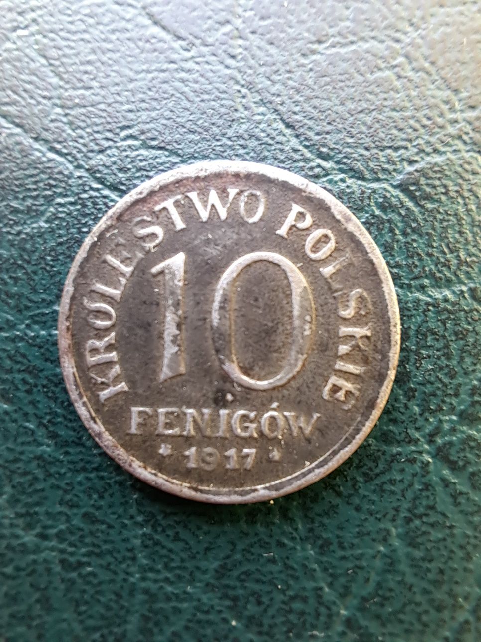 Moneta 10 feningów 1917r