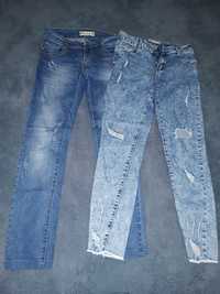 Spodnie rurki jeansy