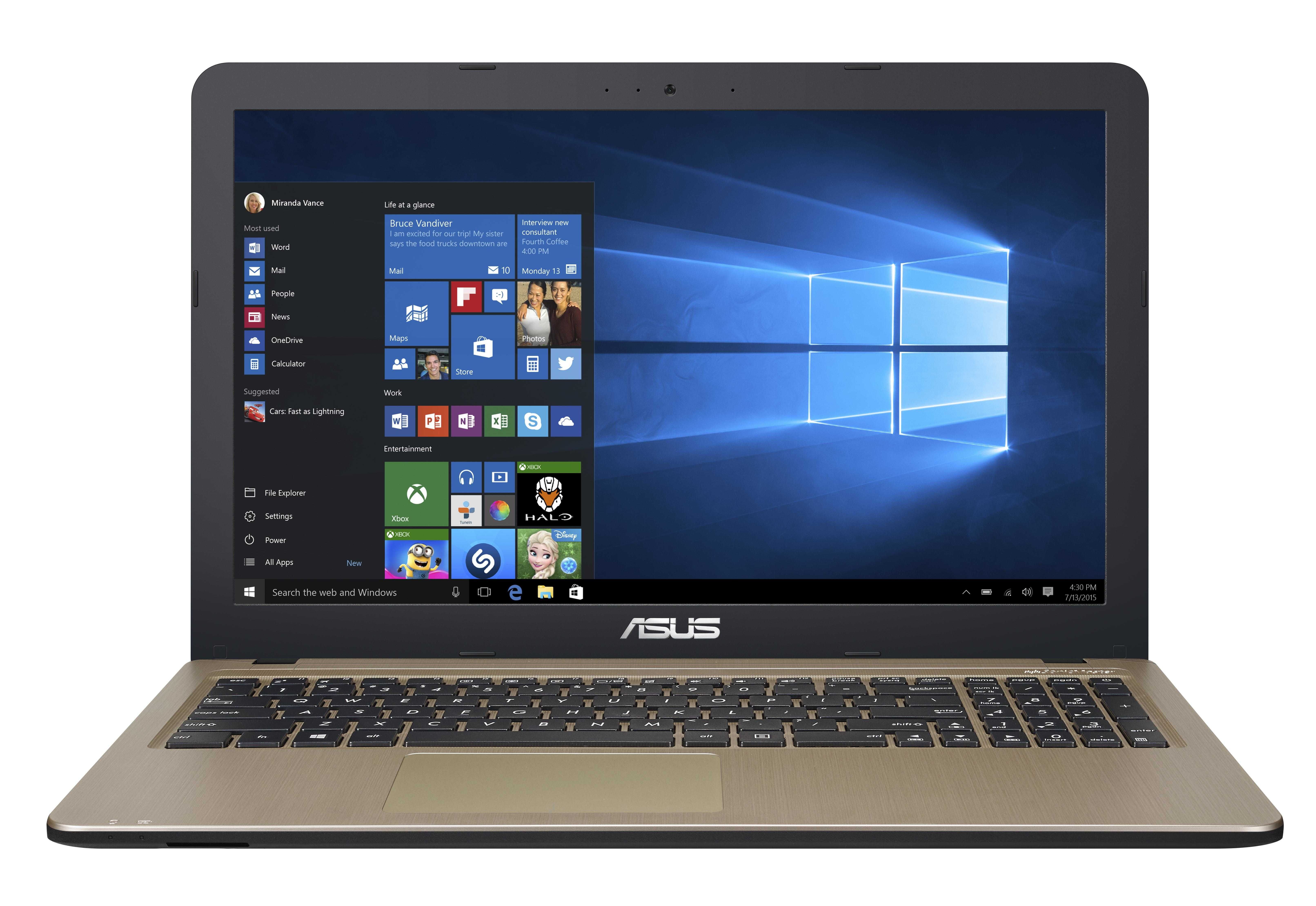 NOWY Laptop 15,6" ASUS VIVOBOOK 540NA 2x2,4Ghz 4GB 1TBSSHD WIN10 PL