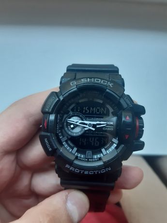 Часы Casio G-Shock GA-400 чёрные.