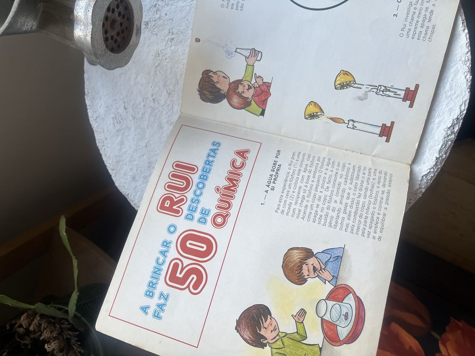 A brincar o Rui faz 50 descobertas de química. Ramón Sabatés