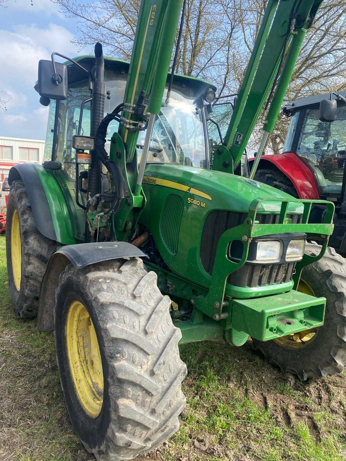 John Deere 5080m 5090m 5100m 5080 klima  pneumatyka ładowacz