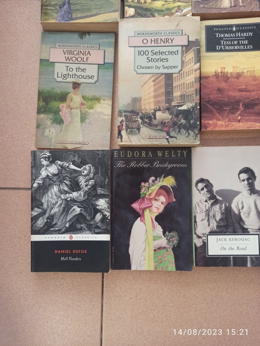Conjunto 23 livros  clássicos literatura inglesa
