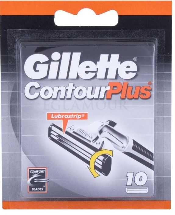 GILLETTE CONTOUR PLUS Wkład do maszynki dla mężczyzn 10 szt