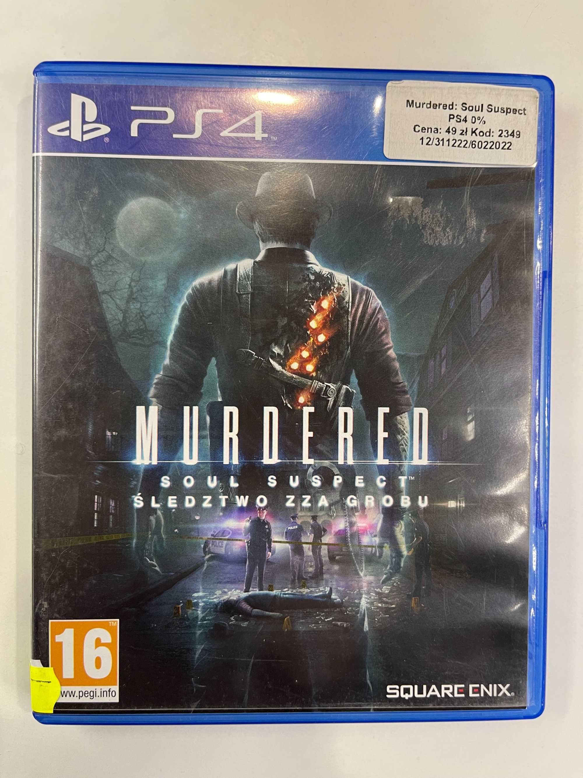 Murdered Soul Suspect Śledztwo zza Grobu PS4