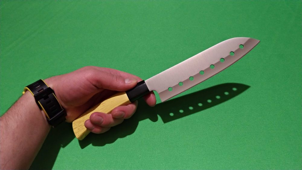 Нож кухонный сантоку шеф-нож