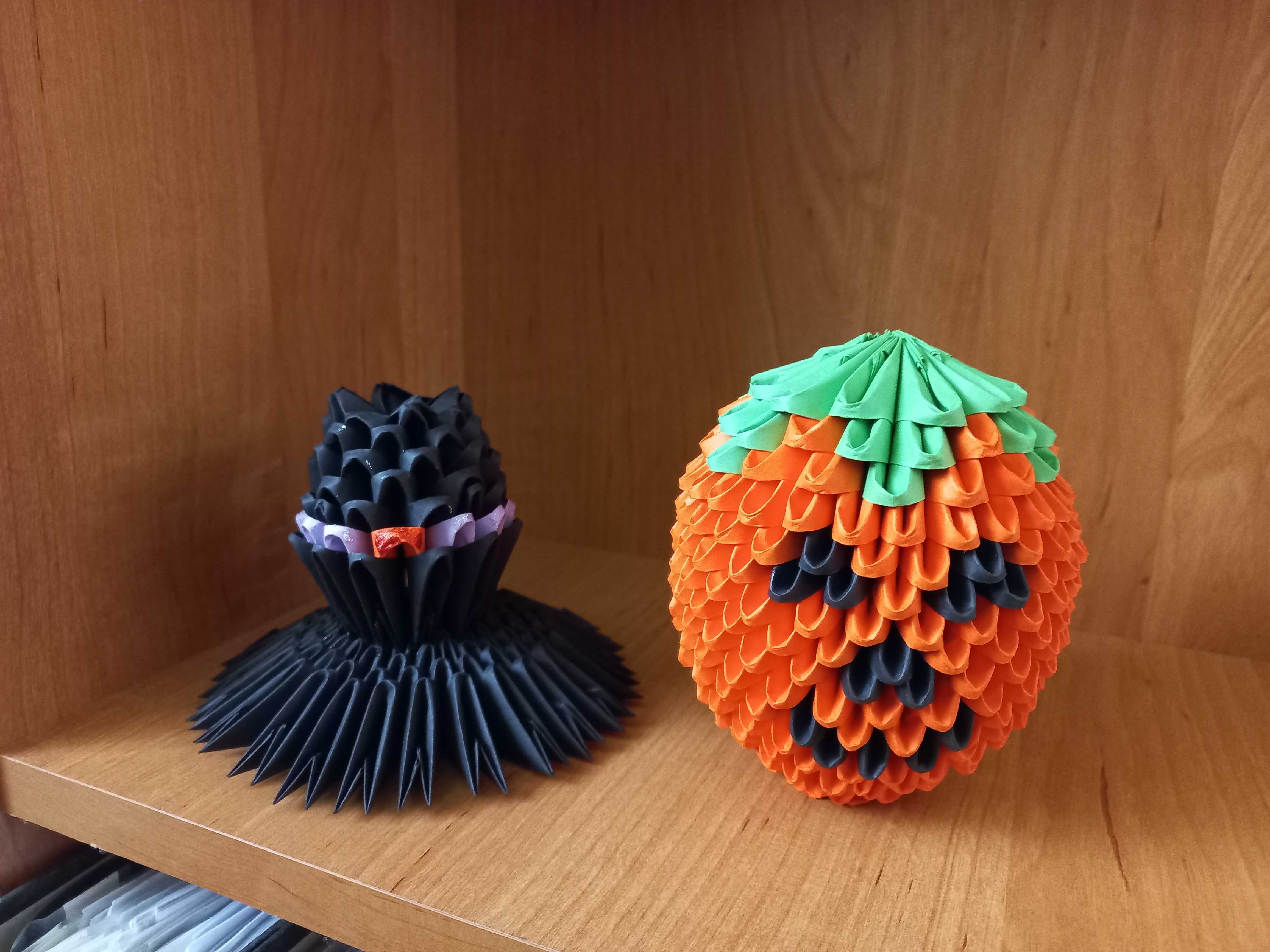 DYNIA na Halloween - origami rękodzieło, dekoracja, prezent