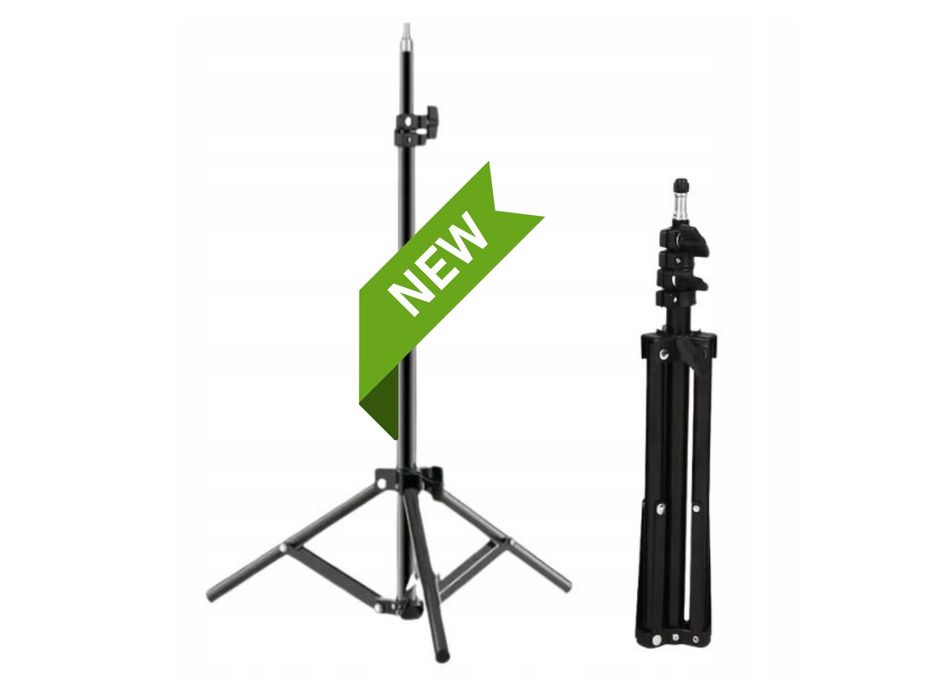 WYPRZEDAŻ Masywny i Stabilny Statyw Oświetleniowy 275cm 5kg Do Lamp
